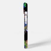 EPHEMERAL/VROUW MET KLORFUL FRACTALE MASKER Case-Mate iPhone CASE (Achterkant / Links)