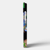 EPHEMERAL/VROUW MET KLORFUL FRACTALE MASKER Case-Mate iPhone CASE (Achterkant / Links)