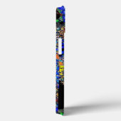 EPHEMERAL/VROUW MET KLORFUL FRACTALE MASKER Case-Mate iPhone CASE (Achterkant / Rechts)