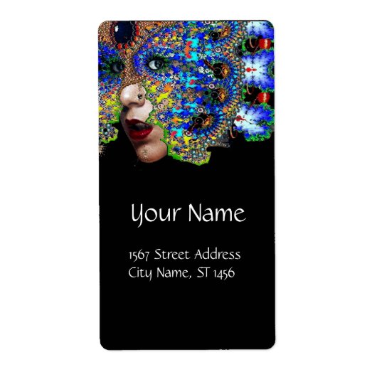 EPHEMERAL zwart Etiket (Voorkant)