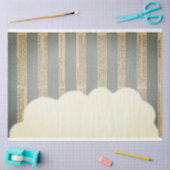 Ephemerische gestreepte lossingspapier tissuepapier (Craft)