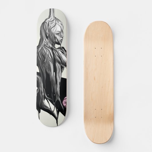 Ephemeros #03 skateboard dek (Voorkant)