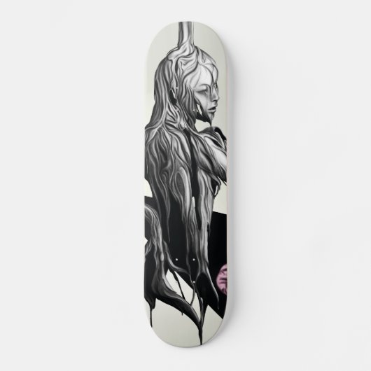 Ephemeros #03 skateboarddek persoonlijk skateboard (Voorkant)