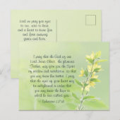 Ephesianen 1:17-18 Geest van de wijsheid en de Ver Briefkaart (Voorkant / Achterkant)