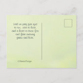 Ephesianen 1:17-18 Geest van de wijsheid en de Ver Briefkaart (Achterkant)