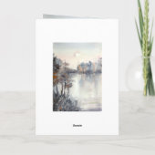 Ephesianen 1:17 Geest van de wijsheid en de vererg Kaart (Achterkant)