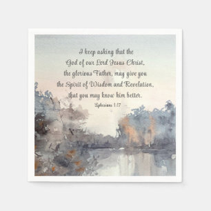 Ephesianen 1:17 Geest van de wijsheid en de vererg Servet