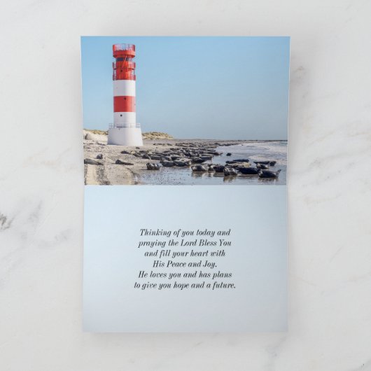 Ephesianen 1:18 Ik bid dat je het HOPE kent Kaart (Binnen)