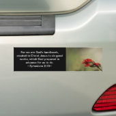 Ephesianen 2:10 bumpersticker (Op auto)