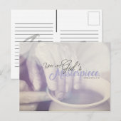 Ephesianen 2:10 - Jullie zijn Gods meesterwerk Briefkaart (Voorkant / Achterkant)