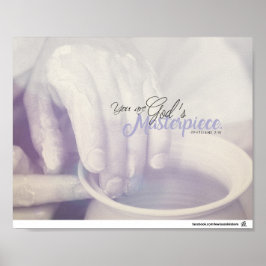 Ephesianen 2:10 - Jullie zijn Gods meesterwerk Poster