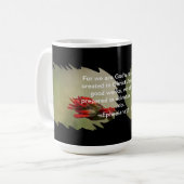 Ephesianen 2:10 koffiemok (Voorkant links)