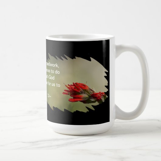 Ephesianen 2:10 koffiemok (Rechts)