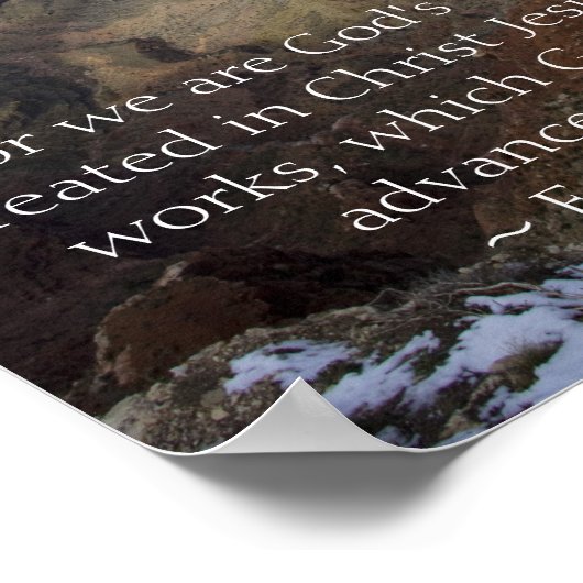 Ephesianen 2:10 Poster (Hoek)