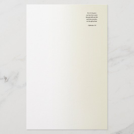 EPHESIANEN 2:8 BRIEFPAPIER (Voorkant)