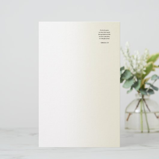 EPHESIANEN 2:8 BRIEFPAPIER (Staand voorkant)