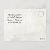 Ephesianen 2:8 Op Grace heb je gered Briefkaart (Achterkant)