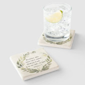 Ephesianen 2:8 Op Grace heb je gered Stenen Onderzetter (Zijkant)