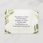 Ephesianen 2:8 Op Grace heb je gered Visitekaartje (Achterkant)