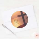 EPHESIANEN 2:8 RONDE STICKER (Envelop)