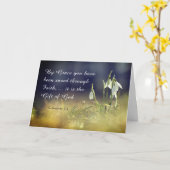 Ephesianen 2:8 van Grace U hebt bijbel bewaard Kaart (Gele Bloem)