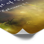 Ephesianen 2:8 van Grace U hebt bijbel bewaard Poster (Hoek)