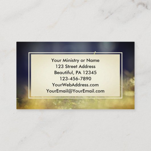 Ephesianen 2:8 van Grace U hebt bijbel bewaard Visitekaartje (Achterkant)