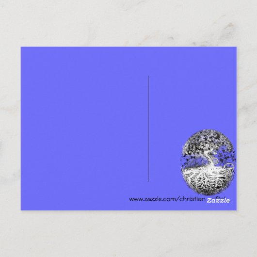 Ephesianen 3:17 briefkaart (Achterkant)