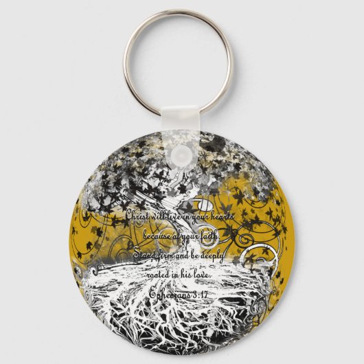 Ephesianen 3:17 sleutelhanger (Voorkant)