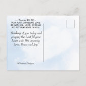 Ephesianen 3:18 Hoe breed en diep is de liefde van Briefkaart (Achterkant)