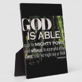 Ephesianen 3:20 fotoplaat (Zijkant)