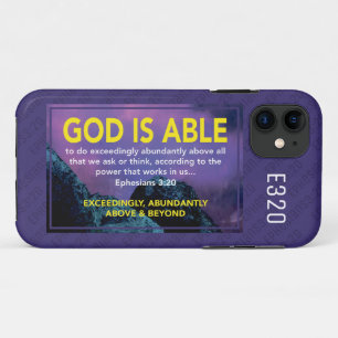 Ephesianen 3:20   GOD IS CHRISTELIJK PAARS Case-Mate iPhone Case