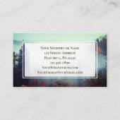 Ephesianen, 3:20 Ons GOD is mogelijk... Herfst For Visitekaartje (Achterkant)