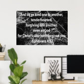 Ephesianen 4:32 poster (Thuiskantoor)