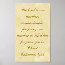 Ephesianen 4:32 poster