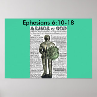 Ephesianen 6:10-18 poster