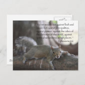 Ephesianen 6:12 Briefkaart (Voorkant / Achterkant)