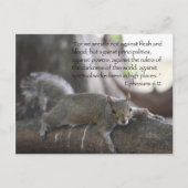 Ephesianen 6:12 Briefkaart (Voorkant)