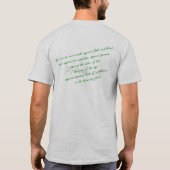 Ephesianen 6:12 t-shirt (Achterkant)