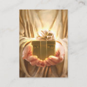 Ephesians 2:8-9 KJV-kaarten Visitekaartje (Achterkant)