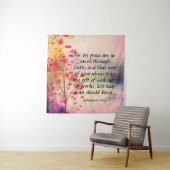 Ephesians 2:8-9 wandkleed (In situ)