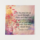 Ephesians 2:8-9 wandkleed (Voorkant)