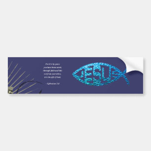 EPHESIANS 2-8 BUMPERSTICKER