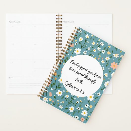 Ephesians 2:8 Christian Planner (Display)