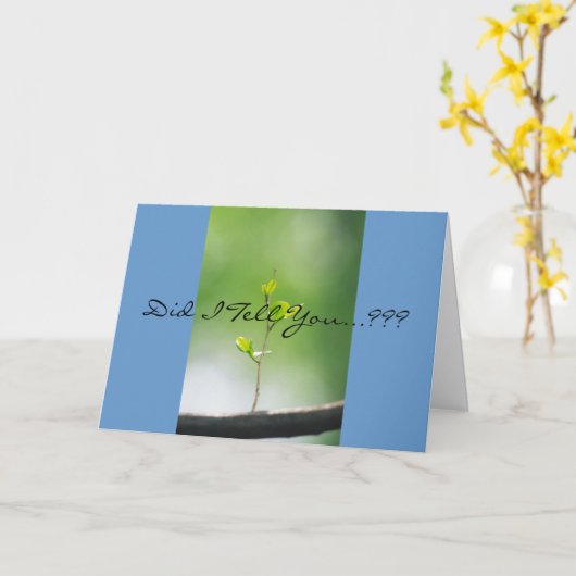 Ephesians 2:8 kaart (Gele Bloem)