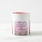 Ephesians 2:8 KJV Bijbelscripts Pic Two-Tone Mok (Midden)