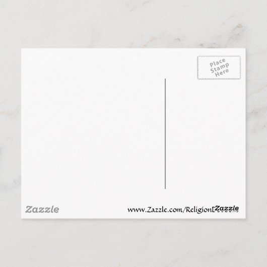 Ephesians 2:8 Regenboog Briefkaart (Achterkant)