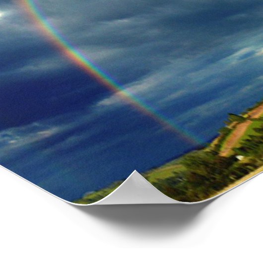 Ephesians 2:8 Regenboog Poster (Hoek)