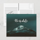 Ephesians 3:20 - Hij is in staat Briefkaart (Voorkant / Achterkant)