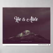 Ephesians 3:20 - Hij is in staat Poster (Voorkant)